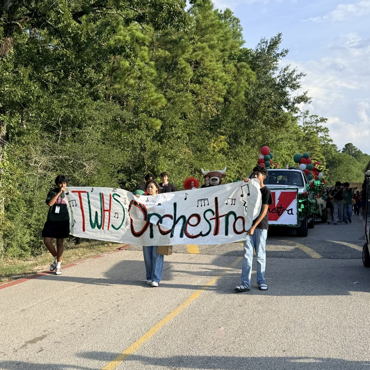 TWHS Homecoming Red and Green Parade! 
