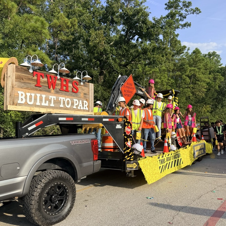 TWHS Homecoming Red and Green Parade! 