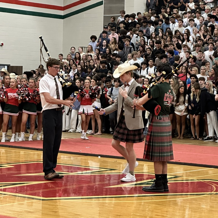 Western/Formal Homecoming Pep Rally! Go Highlanders