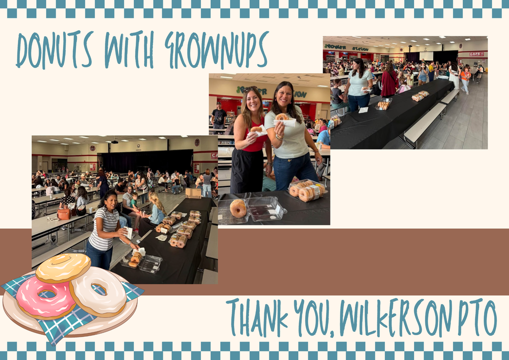 Donuts With Grownups Thank you