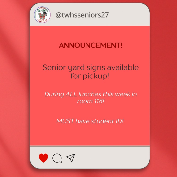 Senior sign 