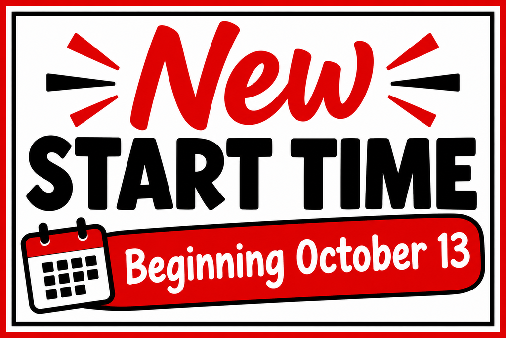 New Start Time