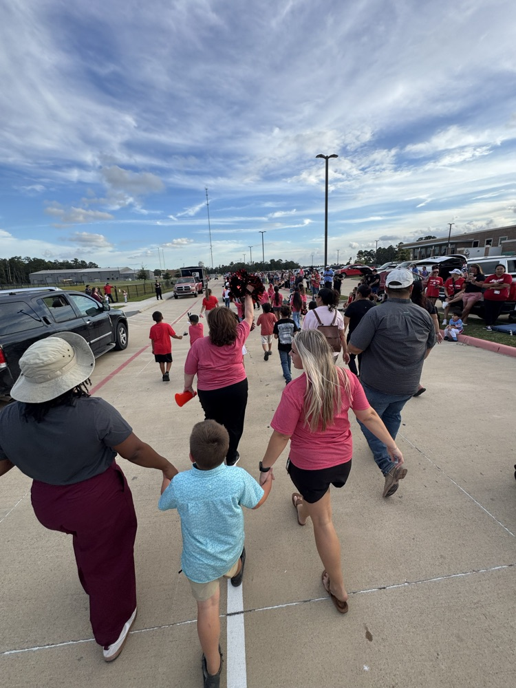 walking in the parade 