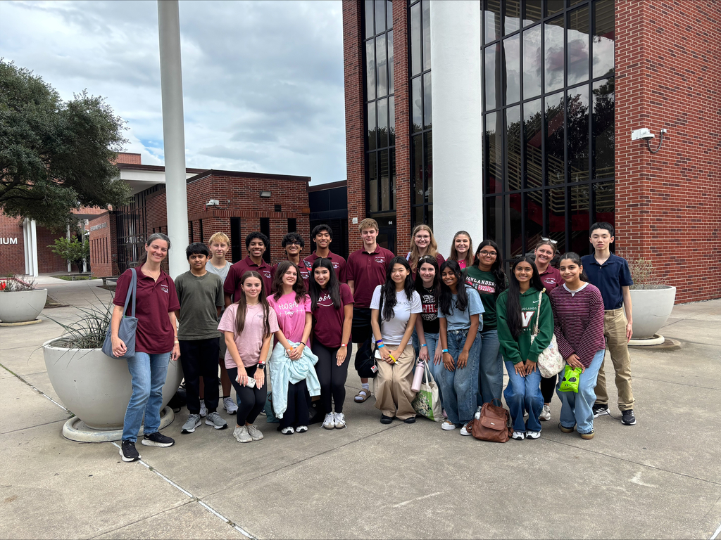 Learning to lead, preparing to serve! The Woodlands High School HOSA–Future Health Professionals strengthened their leadership skills at the Texas HOSA Area 6 Fall Leadership Conference. We appreciate our student leaders and the energy and dedication they bring to our chapter and school! #TWHSHOSA #TexasHOSA #FutureHealthProfessionals