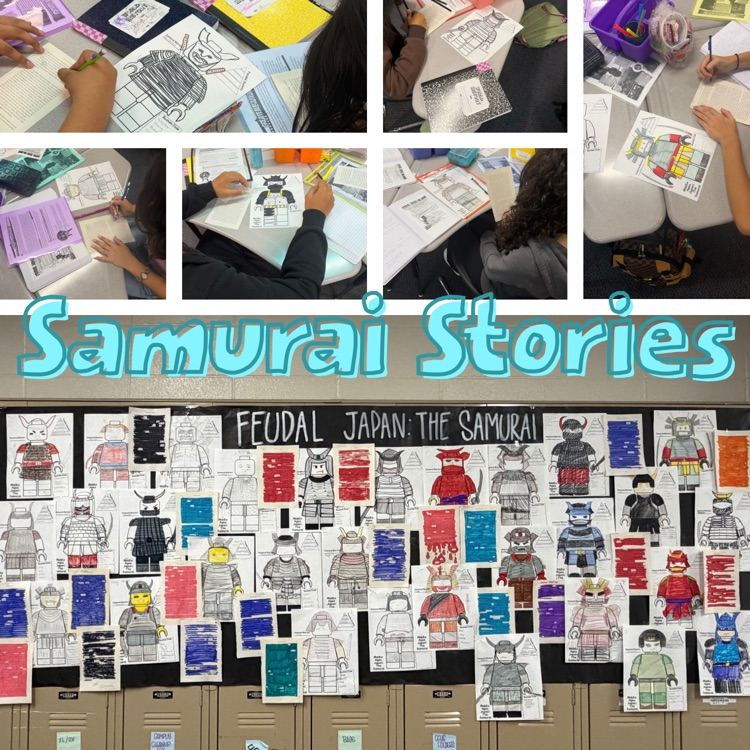 samurai drawings in world history class