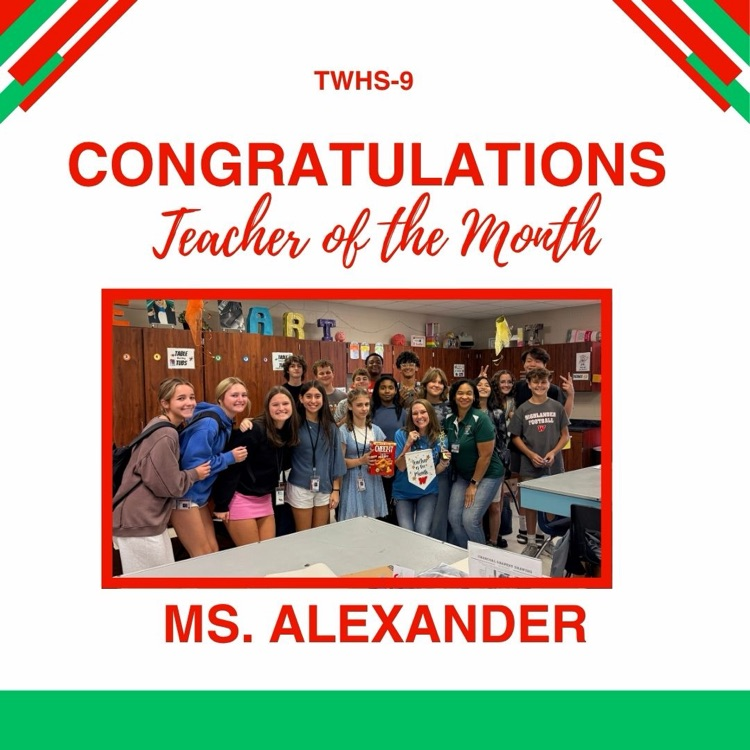 teacher of month 9th