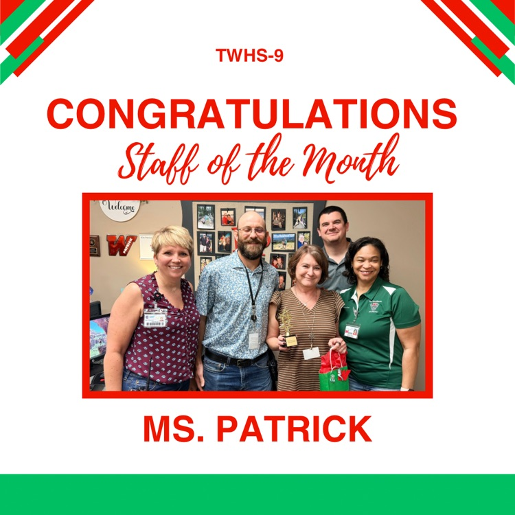 staff of the month 9th