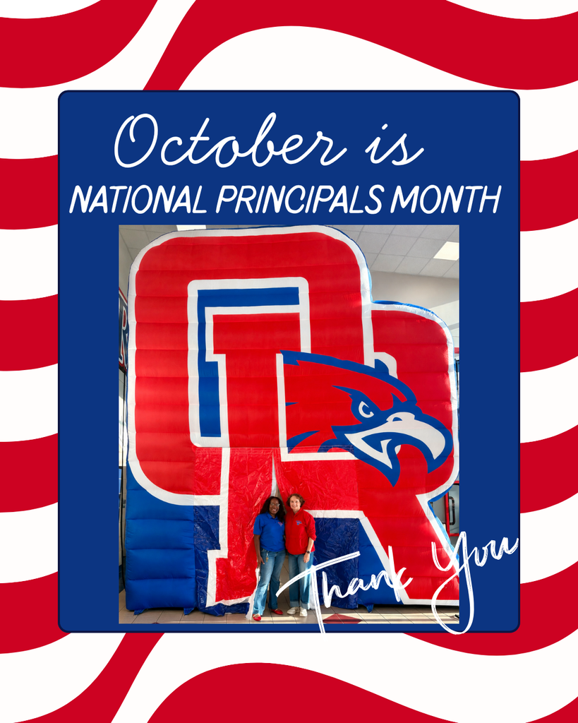 A principal is someone who wants the very best for you—even when it’s hard—and is willing to walk the walk right alongside you. ❤️ Happy Principal’s Month to Mrs. Norman and Dr. Solberg!