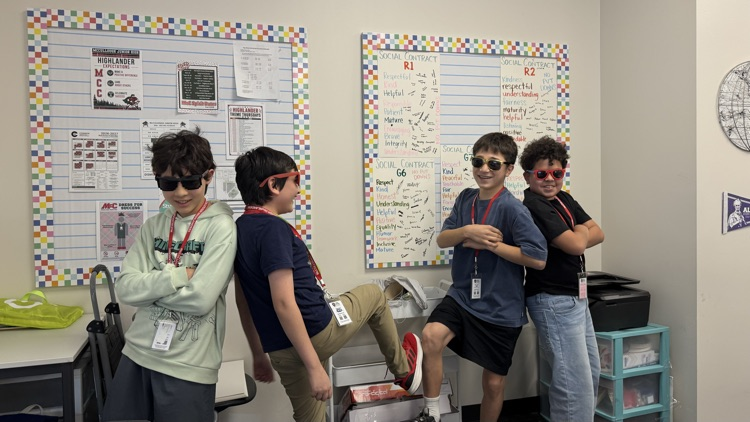 teen leadership students rapping