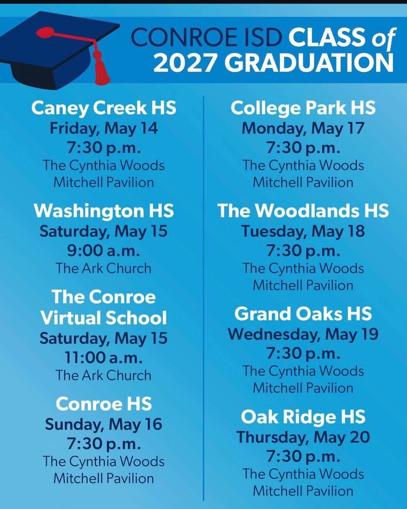 CISD Graduation Dates