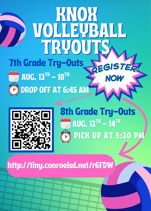 Knox Volleyball Tryouts Register Below