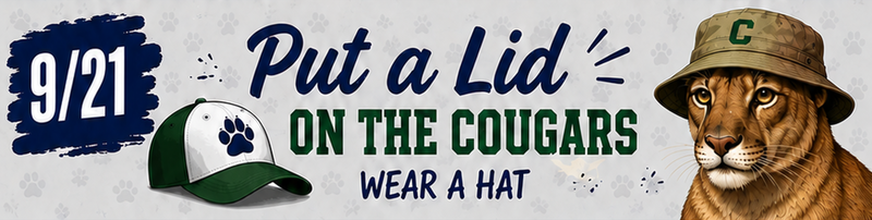 Put a lid on the Cougars Spirit Day
