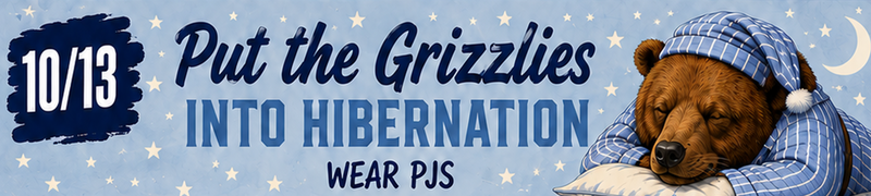 Put the Grizzlies into hibernation Spirit Days