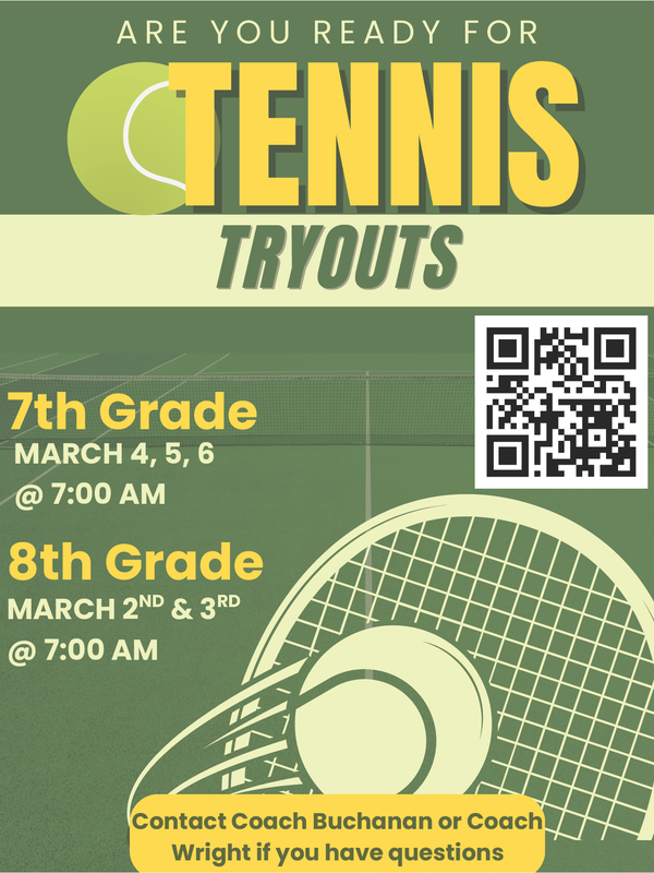 Tennis Tryouts