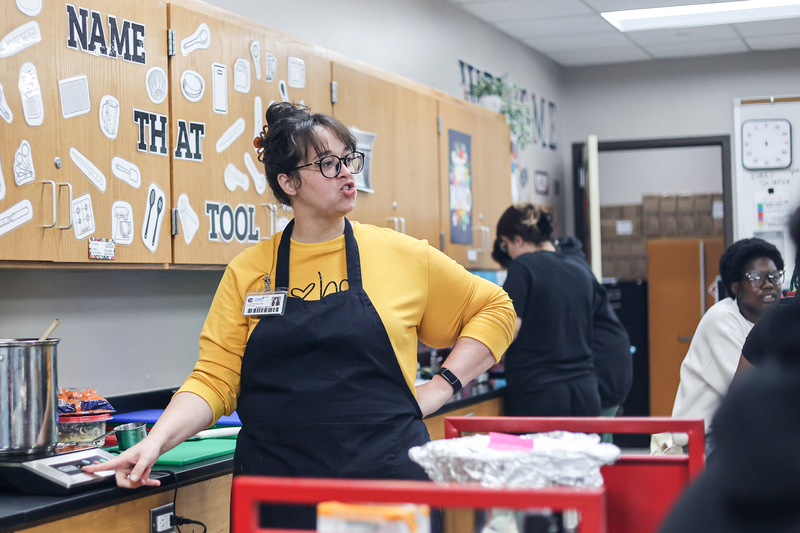 Jessica Smith teaches food science.