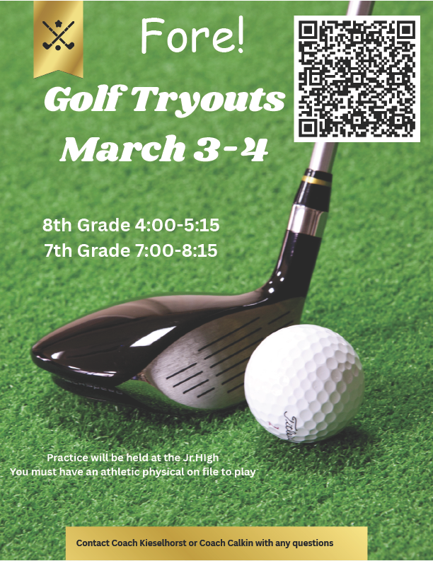 Golf Tryouts