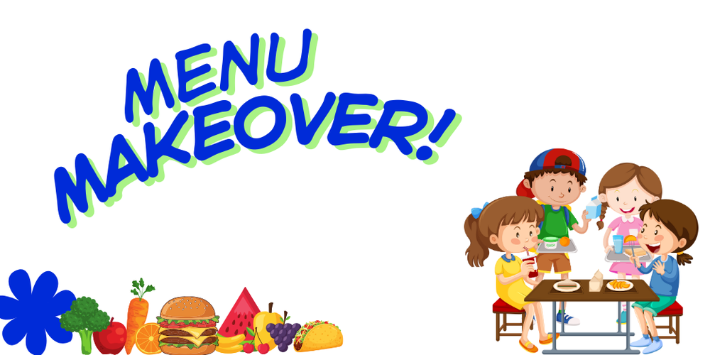 students eating lunch