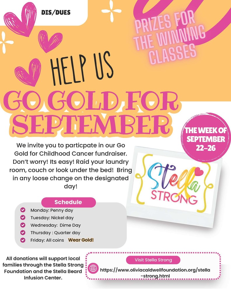  Going Gold in September cancer awareness and fundraising poster