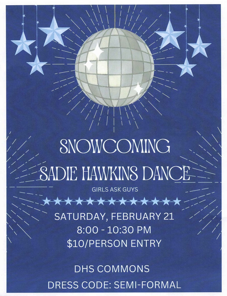 Snowcoming Sadie Hawkins Dance