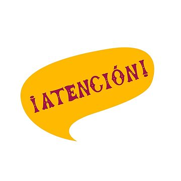Attention in spanish