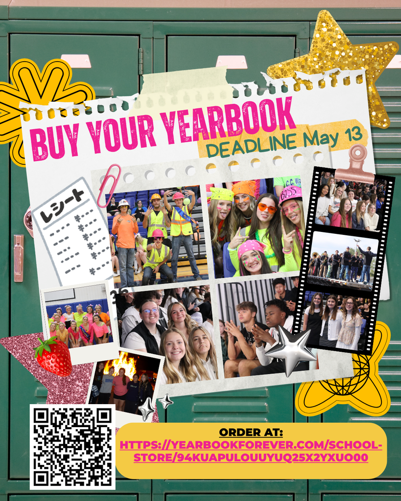 Images show students in various assemblies at Douglas High School to showcase possible photos in the yearbook.