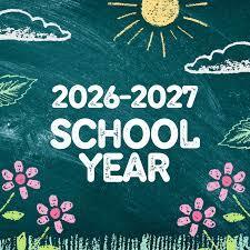 2026-2027 school year visual