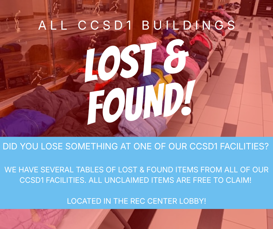 Lost & Found at the Douglas Rec Center