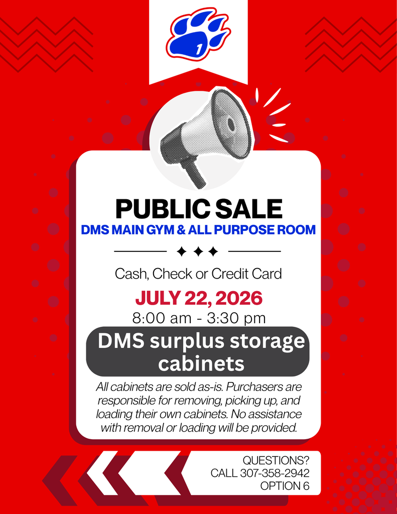 Public Sale of Storage Cabinets