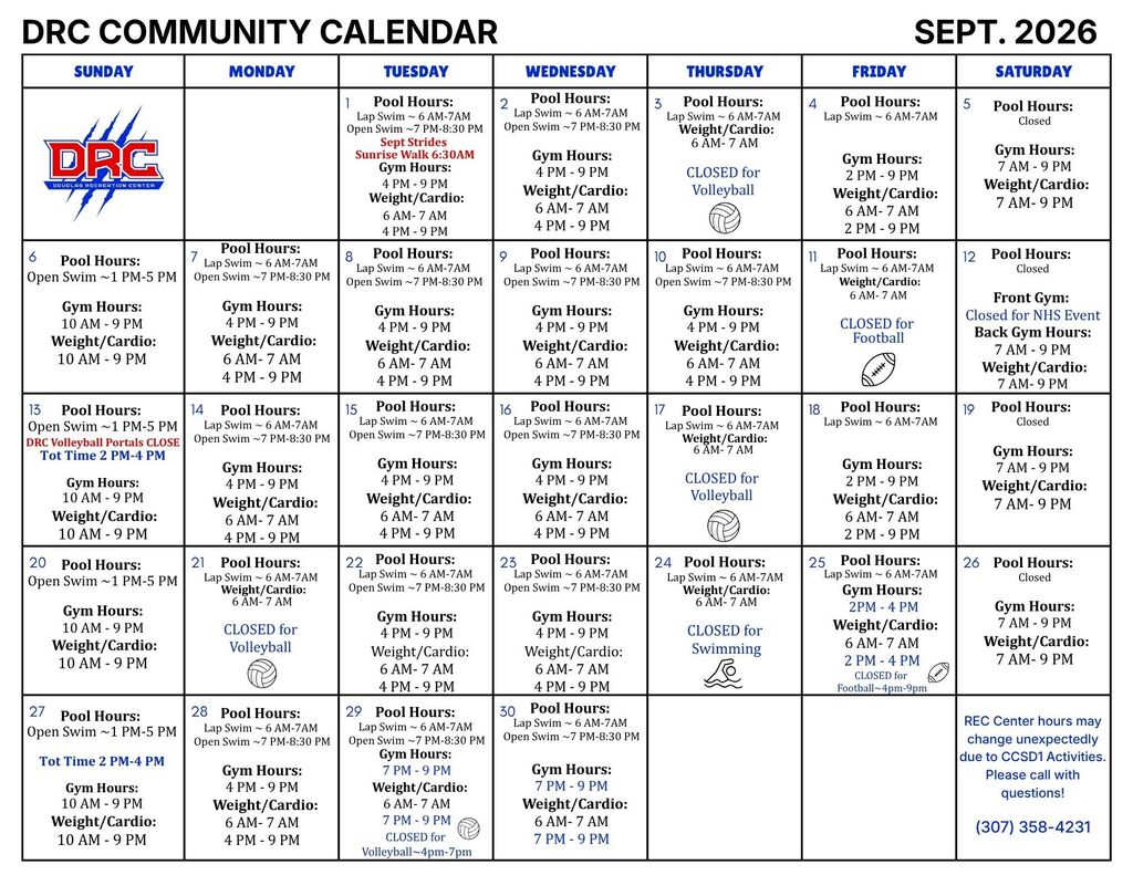 Sept Calendar