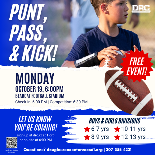 Punt. pass, and kick