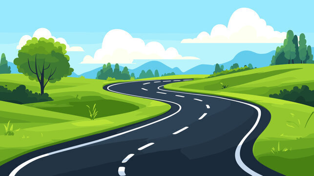 picture of roadway