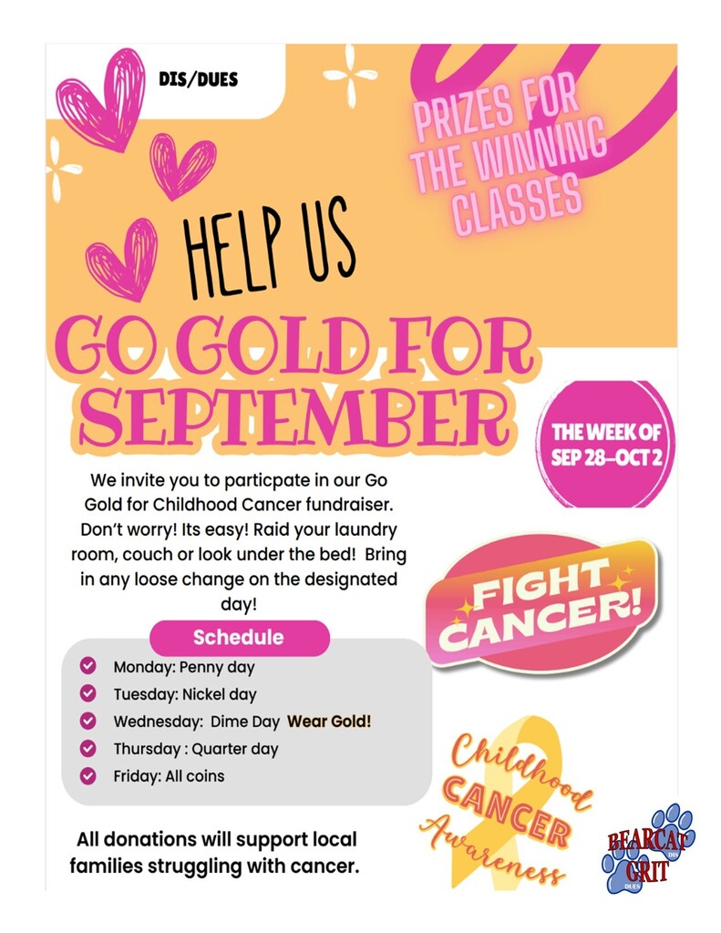 Going gold flier