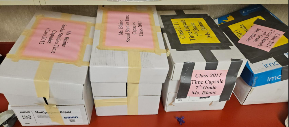 Time Capsules found @ GIS!