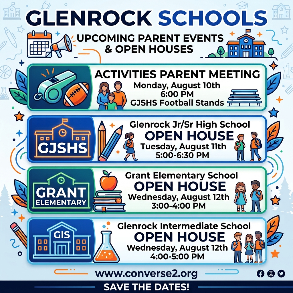 26-27 CCSD2 Open House Schedule