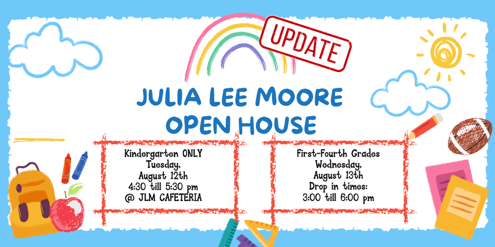 August 13,  3-6pm Open House