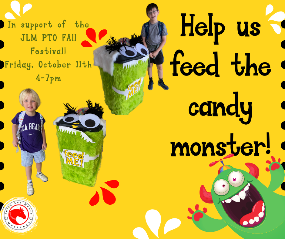 Accepting Candy Donations for fall festival.
