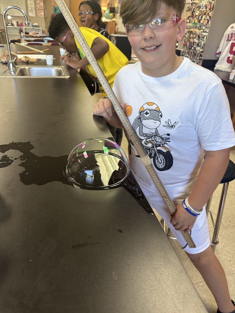 Bubble Experiment in 6th Grade Science
