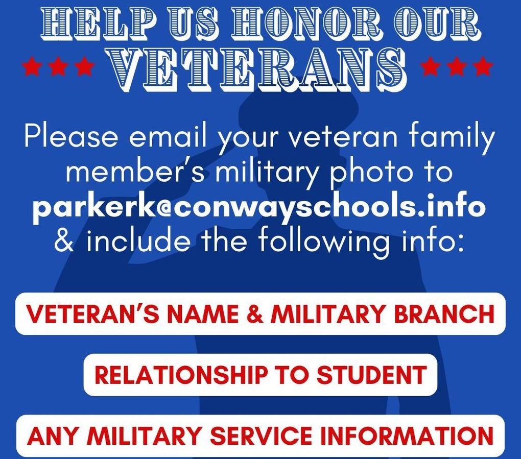 Veteran's Day honor info