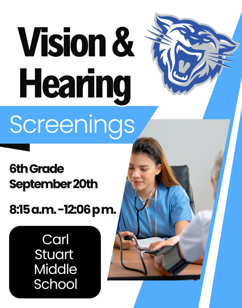 Vision and Hearing Screenings 9.20.24