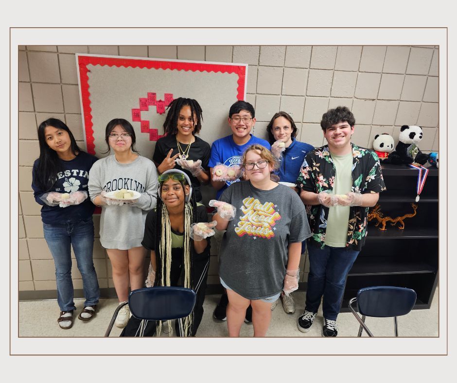 Students in Ms. Chen's Chinese Language Classes celebrate the Moon Festival at CHS.
