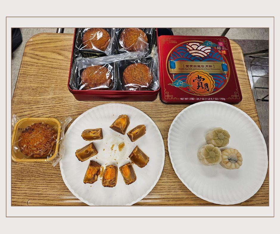 Students in Ms. Chen's Chinese Language Classes celebrate the Moon Festival at CHS.