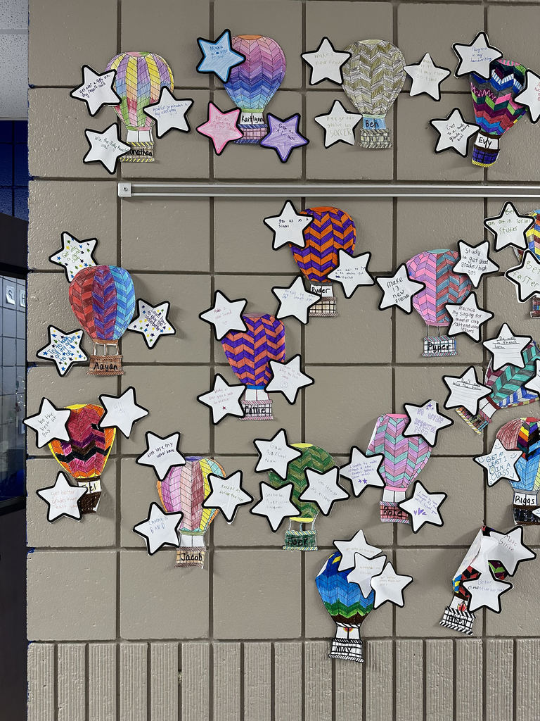 Students in Ms. Henthorne’s GT and Reading/ELA classes set goals for the year to “Ascend to Excellence”, following our district’s adoption of ascend as our word for the 2024-25 school year. Check out their amazing goals!