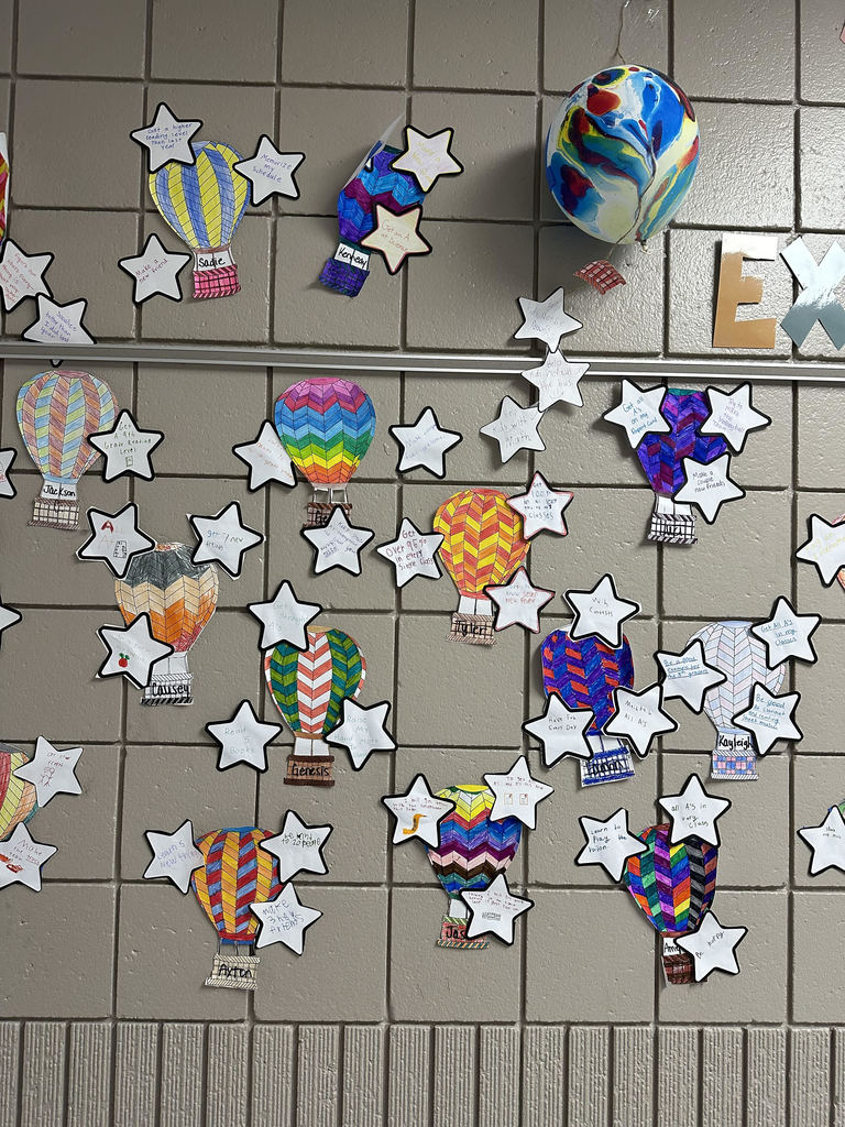 Students in Ms. Henthorne’s GT and Reading/ELA classes set goals for the year to “Ascend to Excellence”, following our district’s adoption of ascend as our word for the 2024-25 school year. Check out their amazing goals!