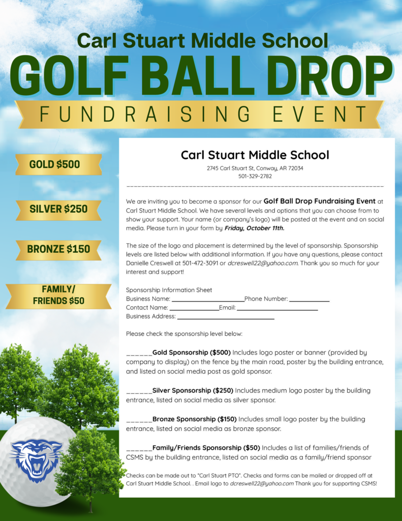 Gold Ball Drop Fundraising Event
