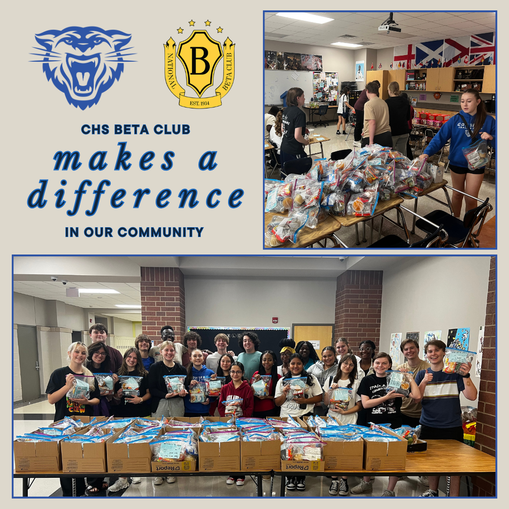 chs Betas make a difference in the community