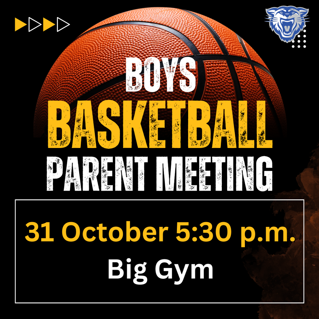 Boys Basketball Parent Meeting 10/31 @ 5:30 p.m.