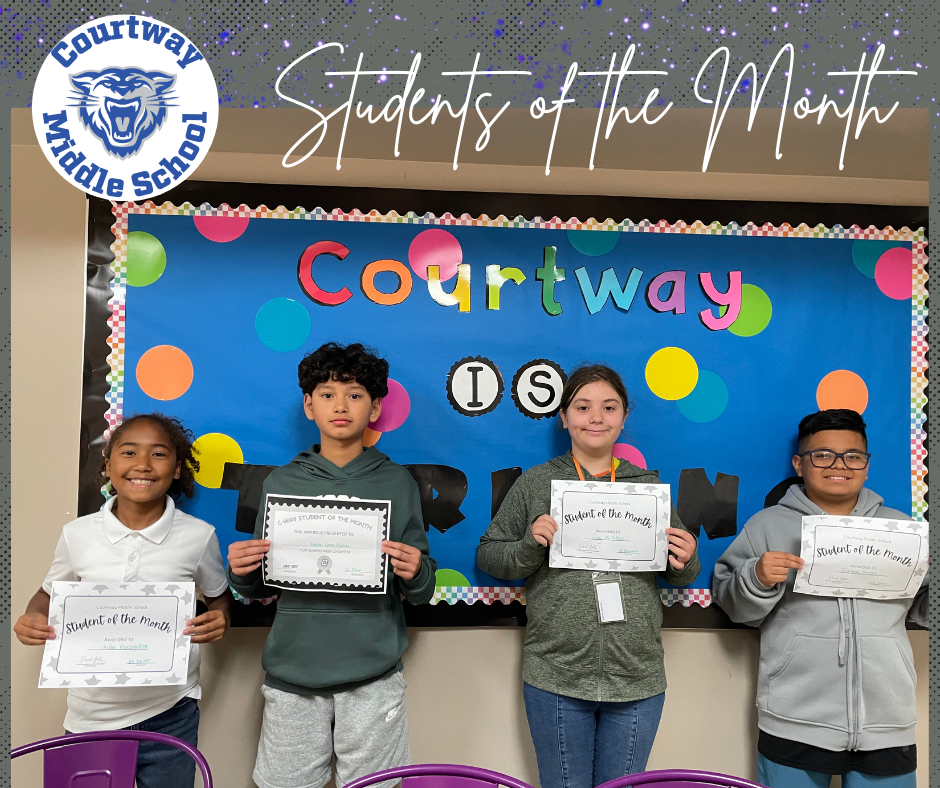 September Students of the Month