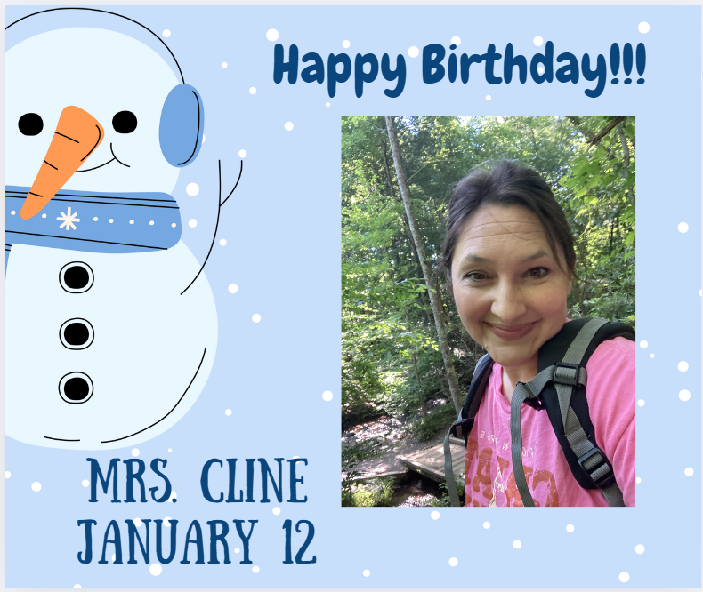 Mrs. Cline's Bday