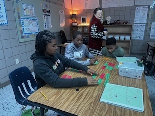 Today, Mrs. Clark's and Mrs. Rogers' ELA students worked together to sort groups of words into three categories--independent clauses, dependent clauses, and Santa Clauses! We jingled all the way through our sentences!