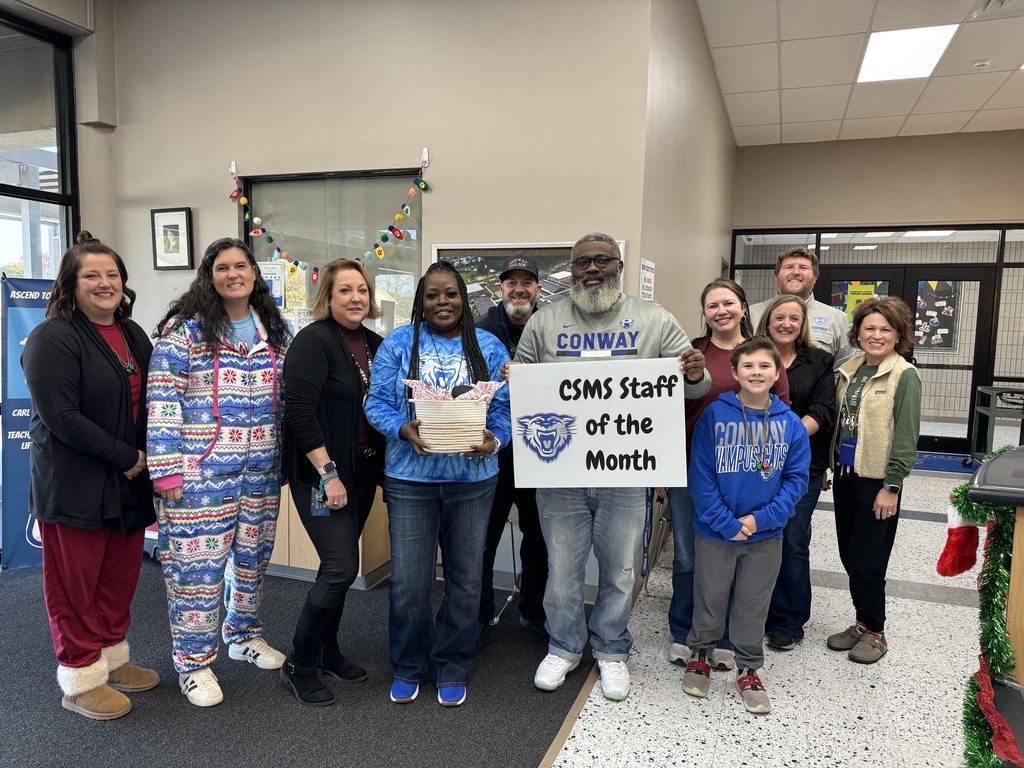 November Staff of the Month is Mrs. Marks.   Her lunch was provided by Christian Perspective Counseling.  